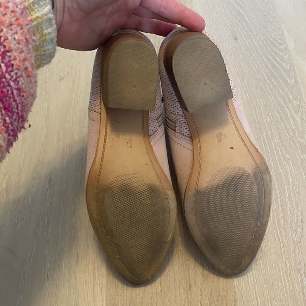 Aldo Pink Suede Booties - Size 6.5 - Picture 8 of 10